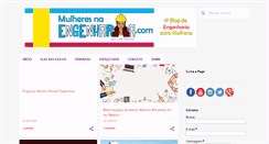 Desktop Screenshot of mulheresnaengenharia.com